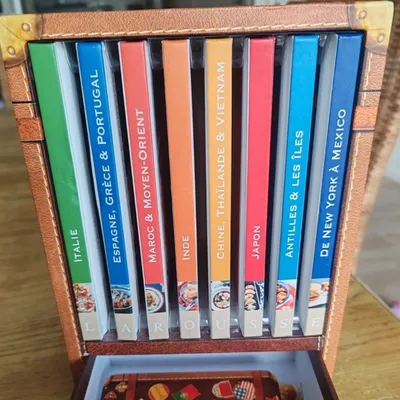 Coffret livre de cuisine du monde 